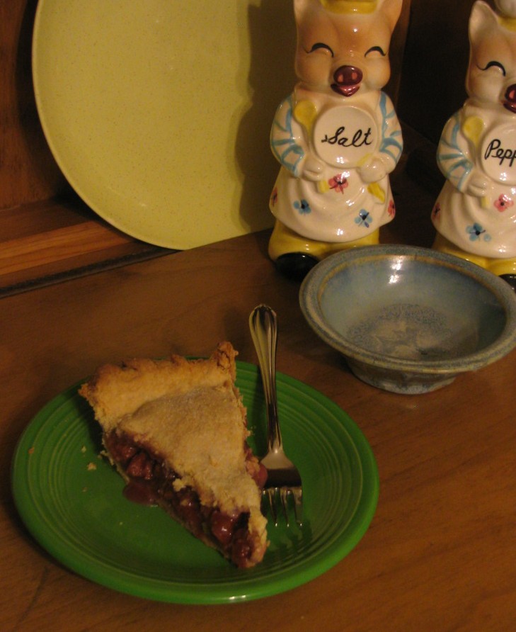 How to Make Cherry Pie… Or… Why Guys Trying to Survive Make Their Own Dough cherry pie
